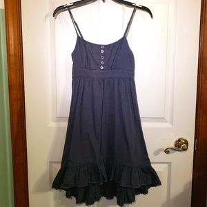 Spaghetti strap dress cotton denim color Mossimo